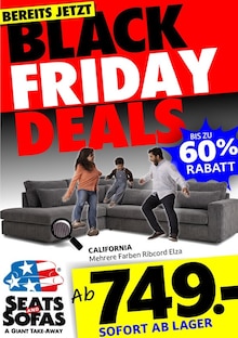 Fernsehsessel im aktuellen Seats and Sofas Prospekt (Mainz) Fernsehsessel im Seats and Sofas Prospekt "BLACK FRIDAY DEALS" mit 1 Seiten (Mainz)