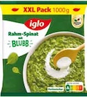 XXL Pack Rahm-Spinat mit Blubb von iglo für 2,49 € bei Netto mit dem Scottie im Angebot XXL Pack Rahm-Spinat mit Blubb von iglo im aktuellen Netto mit dem Scottie Prospekt