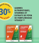 Promo 30% avec la carte  Ticket E.Leclerc,sur  Gammes Ultrabiootiques, Vitamines et Extraits de pépin de pamplemousse Vitavea à  dans le catalogue E.Leclerc à L'Aigle
