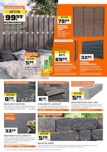 Terrassenplatten im OBI Prospekt "BIBERSTARK SPAREN" mit 21 Seiten (Frankfurt (Main))