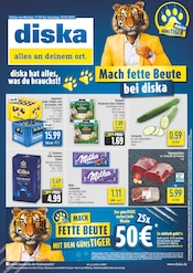 Aktueller diska Discounter Prospekt in Poppenricht und Umgebung, "Alles günstig. Alles da. Alles an Deinem Ort." mit 12 Seiten, 17.03.2025 - 22.03.2025