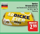 Aktuelles 10 frische dicke Eier Angebot bei Marktkauf in Fürth ab 2,99 €