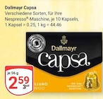 Capsa im Angebot bei GLOBUS in Kaiserslautern Capsa Angebote von Dallmayr bei GLOBUS Kaiserslautern für 2,59 €