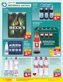 Bier im Netto Marken-Discount Prospekt "Aktuelle Angebote" mit 63 Seiten (Göppingen)