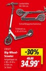 Big-Wheel-Scooter bei Lidl im Neuhausen Prospekt für 34,99 €