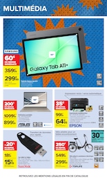 Prix et réduction Epson dans le prospectus Carrefour en cours Offre Epson dans le catalogue Carrefour du moment à la page 78