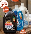 Lessive liquide pour tissus noirs - King - B&M à Agen Lessive liquide pour tissus noirs - King en promo chez B&M Agen à 3,47 €
