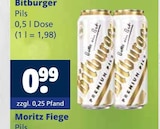 Pils im Angebot bei Getränkewelt in Meerbusch Pils Angebote von Bitburger bei Getränkewelt Meerbusch für 0,99 €
