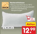 Nackenstützkissen Angebote von DEKOR bei Netto Marken-Discount Kassel für 12,99 €