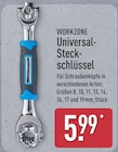 Universal-Steckschlüssel von WORKZONE für 5,99 € bei ALDI Nord im Angebot Universal-Steckschlüssel von WORKZONE im aktuellen ALDI Nord Prospekt