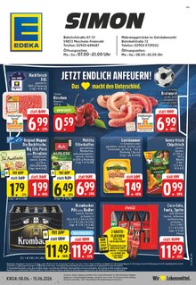 Aktueller EDEKA Prospekt "Aktuelle Angebote" für Meschede (Kreis- und Hochschulstadt) Aktueller EDEKA Prospekt für Meschede (Kreis- und Hochschulstadt) mit Seiten