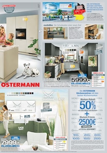 Küche im Ostermann Prospekt "Markenmöbel in den Trendfarben der Saison." mit 12 Seiten (Gelsenkirchen)