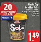 Cup Noodles Soba Angebote von Nissin bei E center Grevenbroich für 1,49 €