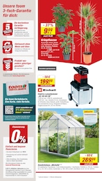 toom Baumarkt Gartenhaus im Prospekt 