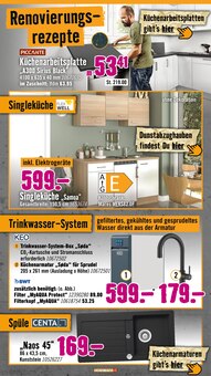 Küche im aktuellen Hornbach Prospekt (Erlangen) Küche im Hornbach Prospekt "Wünsche sind gut. PROJEKTE sind besser." mit 33 Seiten (Erlangen)