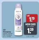 Deospray Angebote von CD bei combi Garbsen für 1,39 €