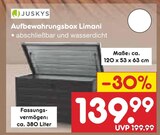 Aufbewahrungsbox Limani von Juskys für 139,99 € bei Netto Marken-Discount im Angebot Aufbewahrungsbox Limani von Juskys im aktuellen Netto Marken-Discount Prospekt