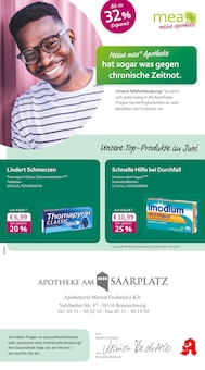 Aktueller mea - meine apotheke Prospekt "Unsere Juni-Angebote" für Braunschweig Aktueller mea - meine apotheke Prospekt für Braunschweig mit Seiten