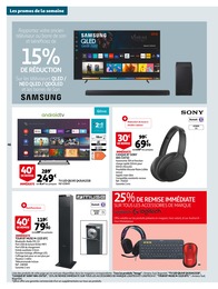 Prix et réduction Sony dans le prospectus Auchan Hypermarché en cours Offre Sony dans le catalogue Auchan Hypermarché du moment à la page 46