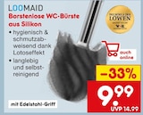 Borstenslose WC-Bürste aus Silikon Angebote von LOOMAID bei Netto Marken-Discount Grevenbroich für 9,99 €