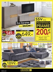 Kommode im BRAUN Möbel-Center Prospekt in Reutlingen Aktueller BRAUN Möbel-Center Prospekt mit Kommode, "JUBILÄUMS SSV", Seite 4