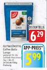 Coffee Balls Lungo von Gut&Günstig für 5,99 € bei E center im Angebot Coffee Balls Lungo von Gut&Günstig im aktuellen E center Prospekt