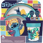 Service de table 5 pièces pour enfant Stitch en promo chez Intermarché Hyper Service de table 5 pièces pour enfant Stitch dans le catalogue Intermarché Hyper