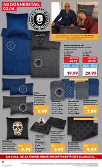 Spannbettlaken im Kaufland Prospekt "Aktuelle Angebote" mit 54 Seiten (Osnabrück)