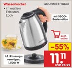 Wasserkocher im Angebot bei Netto Marken-Discount in Beckum Wasserkocher Angebote von GOURMETmaxx bei Netto Marken-Discount Beckum für 11,11 €