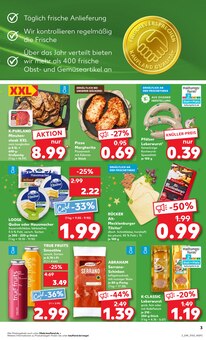 Steak im aktuellen Kaufland Prospekt (Rostock) Steak im Kaufland Prospekt "KNĂśLLER" mit 74 Seiten (Rostock)