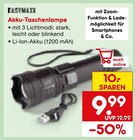 Akku-Taschenlampe im Angebot bei Netto Marken-Discount in Münster Akku-Taschenlampe Angebote bei Netto Marken-Discount Münster für 9,99 €