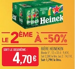 Bière - HEINEKEN - Supermarchés Match à Mulhouse Bière - HEINEKEN en promo chez Supermarchés Match Mulhouse à 4,70 €