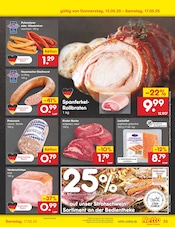 Rollbraten im Netto Marken-Discount Prospekt in Hof Aktueller Netto Marken-Discount Prospekt mit Rollbraten, "Aktuelle Angebote", Seite 55