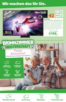 Smartphone im aktuellen EP: Prospekt (Bremen) Smartphone im EP: Prospekt "WOHNZIMMER MEISTERSCHAFT" mit 12 Seiten (Bremen)