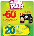 -60% de remise immédiate sur le 2ème produit identique sur tout CARTE NOIRE à U Express dans Le Fret -60% de remise immédiate sur le 2ème produit identique sur tout CARTE NOIRE à U Express dans Le Fret