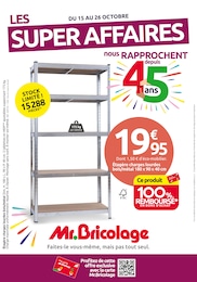 Catalogue Bricolage de Mr.Bricolage à Villeneuve-lès-Béziers Prospectus Mr.Bricolage à Villeneuve-lès-Béziers, "LES SUPER AFFAIRES nous RAPPROCHENT depuis 45 ans", 18 pages, 15/10/2025 - 26/10/2025