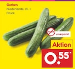 Netto Marken-Discount Markersbach - Gurken Angebot im Prospekt Gurken bei Netto Marken-Discount im Markersbach Prospekt für 0,55 €