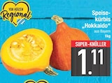 Speisekürbis Hokkaido im EDEKA Prospekt Speisekürbis Hokkaido im aktuellen EDEKA Prospekt für 1,11 €