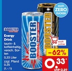 Aktuelles Energy Drink Angebot bei Netto Marken-Discount in Meerbusch ab 0,33 €