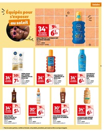 Offre Crème Solaire dans le catalogue Auchan Hypermarché du moment à la page 9