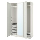 Schrankkombination weiß/Spiegelglas 150x60x236 cm Angebote von PAX / TYSSEDAL bei IKEA Villingen-Schwenningen für 990,00 €