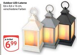 Outdoor-LED-Laterne im Angebot bei GLOBUS in Wetzlar Outdoor-LED-Laterne Angebote bei GLOBUS Wetzlar für 6,99 €