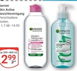 Skin Active Mizellen Reinigungswasser Angebote von Garnier bei GLOBUS Herne für 2,99 €
