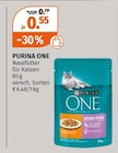 Nassfutter Angebote von PURINA ONE bei Müller Löhne für 0,55 €