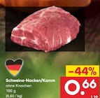 Netto Marken-Discount - Schweine-Nacken/Kamm Angebot im Prospekt Schweine-Nacken/Kamm bei Netto Marken-Discount im Prospekt "" für 0,66 €