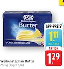 Butter Angebote von Weihenstephan bei EDEKA Tübingen für 1,11 €