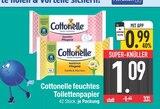feuchtes Toilettenpapier im EDEKA Prospekt feuchtes Toilettenpapier von Cottonelle im aktuellen EDEKA Prospekt für 0,99 €