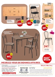 Chaise Pliante Angebote im Prospekt "Meublez-vous de bonnes affaires" von Maxi Bazar auf Seite 8