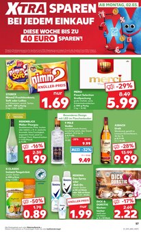 Vodka im aktuellen Kaufland Prospekt (Regensburg) Vodka im Kaufland Prospekt "Aktuelle Angebote" mit 70 Seiten (Regensburg)