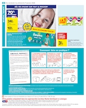 Pampers Angebote im Prospekt "PETIT-DÉJEUNER" von Carrefour Market Pampers Angebote im Prospekt "PETIT-DÉJEUNER" von Carrefour Market auf Seite 44